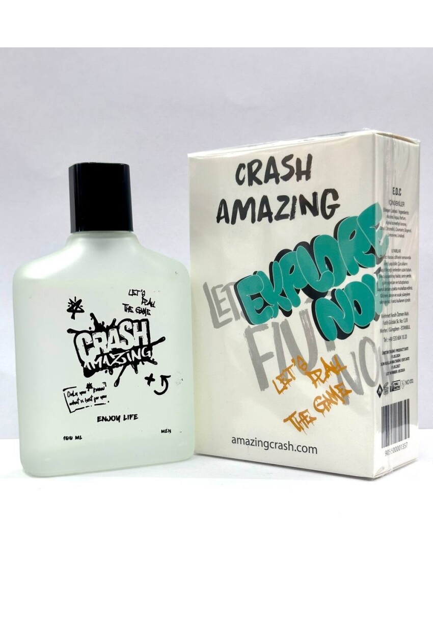 Amazing Crash Erkek Parfüm İnfinity 100ml Eau De Parfum