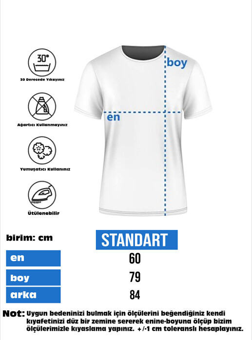 Kadın V Yaka Yırtmaçlı Oversize Basic Tişört