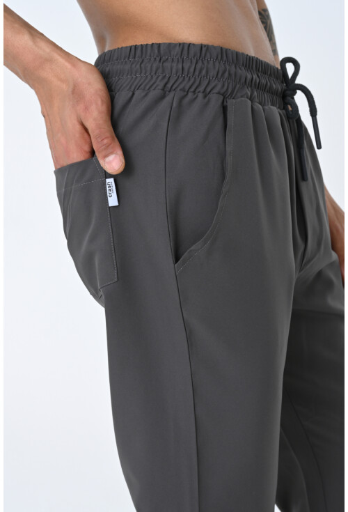 Lastik Paça Şardonlu Jogger Pantolon