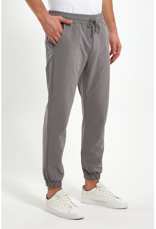 Lastik Paça Jogger Pantolon