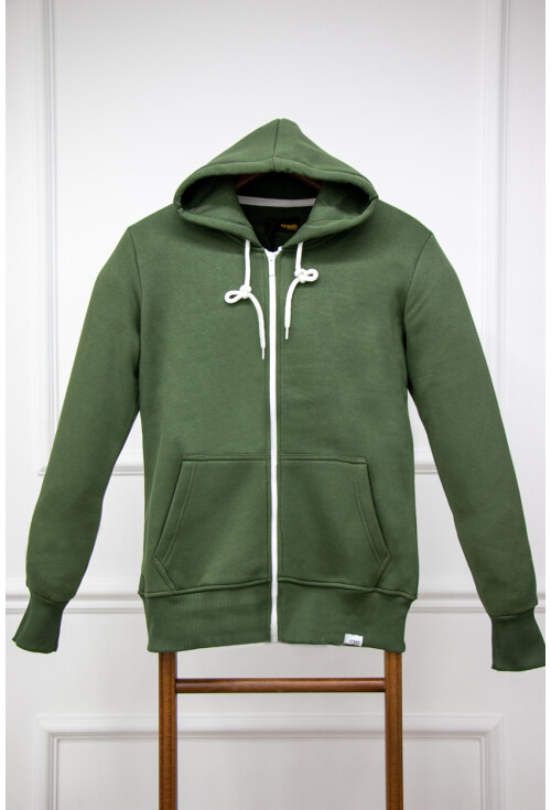 Unisex Kapüşonlu Üç İplik Basic Sweatshirt