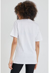Amazing Crash Appreciez Baskılı T-Shirt Beyaz XL