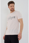 Unisex Slim Fit Baskılı Bisiklet Yaka T-Shirt