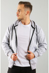 Unisex Kapüşonlu Üç Iplik Basic Sweatshirt