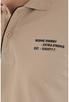 Amazing Crash Rising Energy Baskılı Polo Yaka T-Shirt Antrasit M
