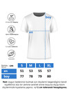 Unisex Bisiklet Yaka Baskılı Long Fit Kısa Kollu T-Shirt