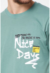 Nice Days Bisiklet Yaka T-Shirt