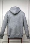 Unisex Kapüşonlu Üç İplik Basic Sweatshirt