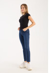 Kısa Kollu Bisiklet Yaka Slim Fit  Kadın T-Shirt